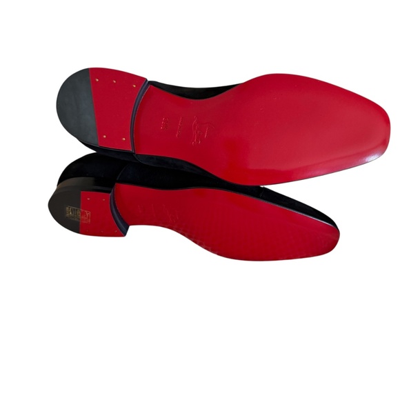 Christian Louboutin Alpha Male Flat Shoes in Black, Sz 39.5 (US 6.5)